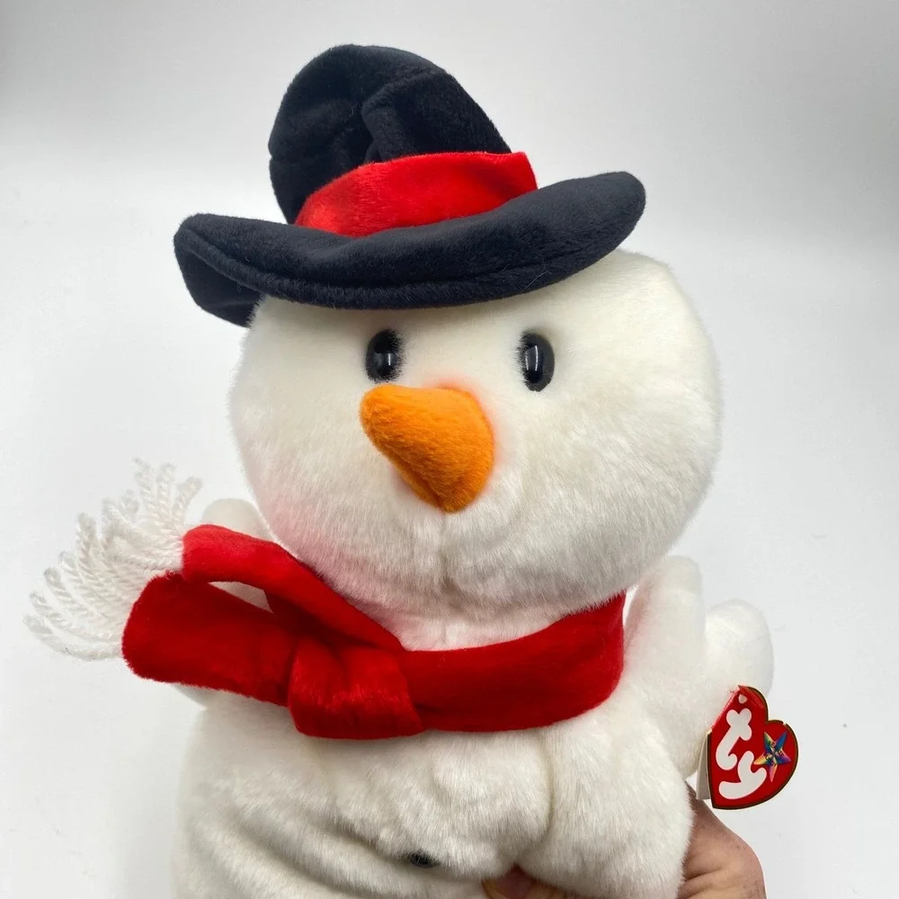 TY Beanie Buddies‎ Snowball Snowman 13